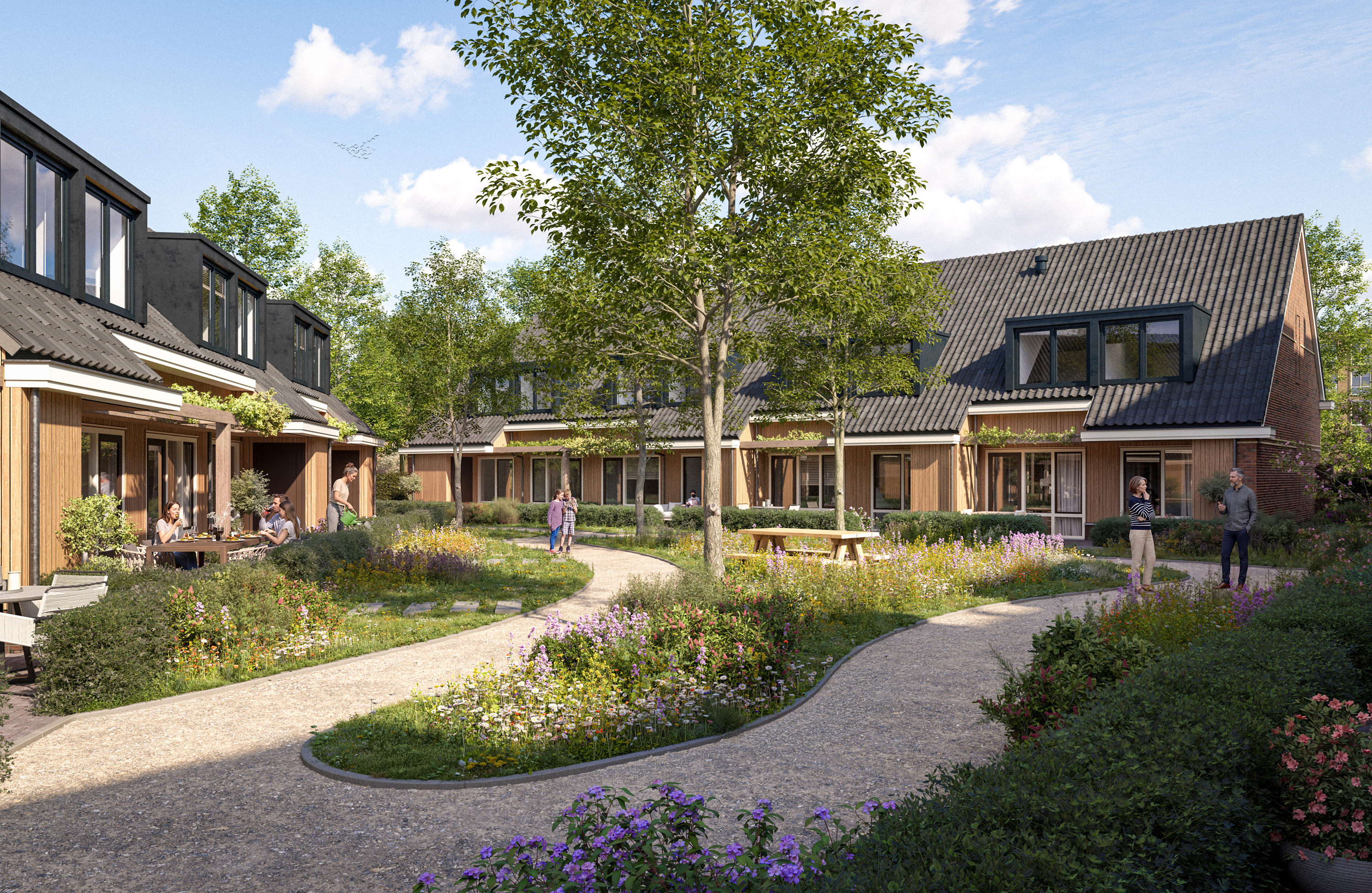 Almondehoeve Exterieur 16 Blok 3 Achter LR